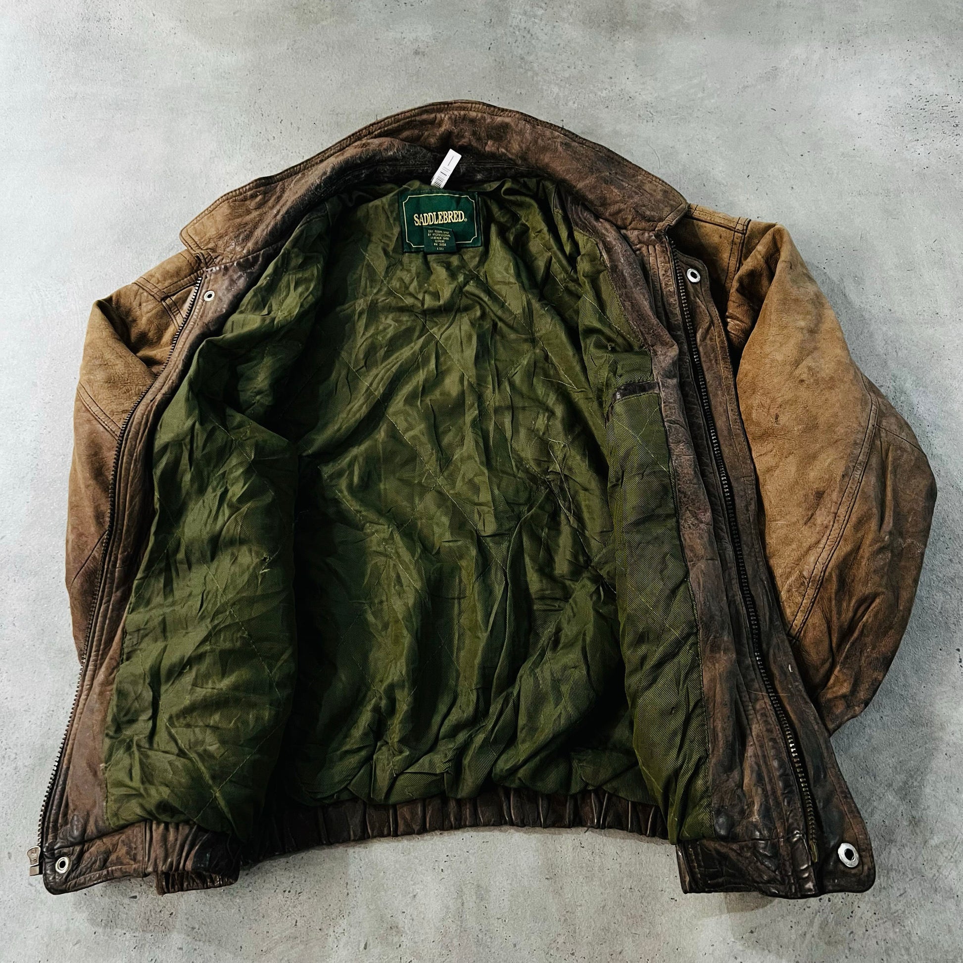Vintage 70s-90s South Korea Retro Leather Jackets