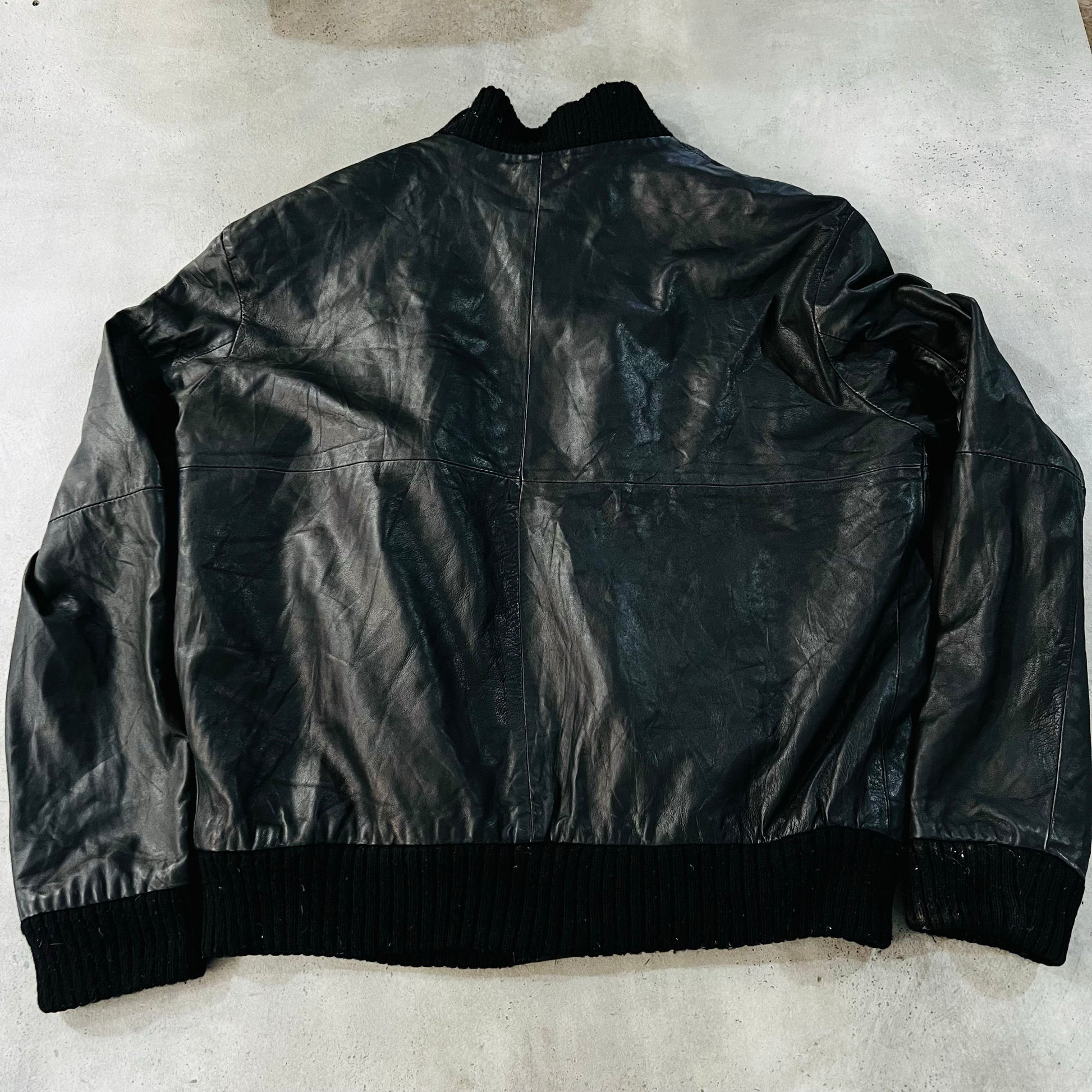 Vintage 70s-90s Italy Retro Flight Leather Jackets