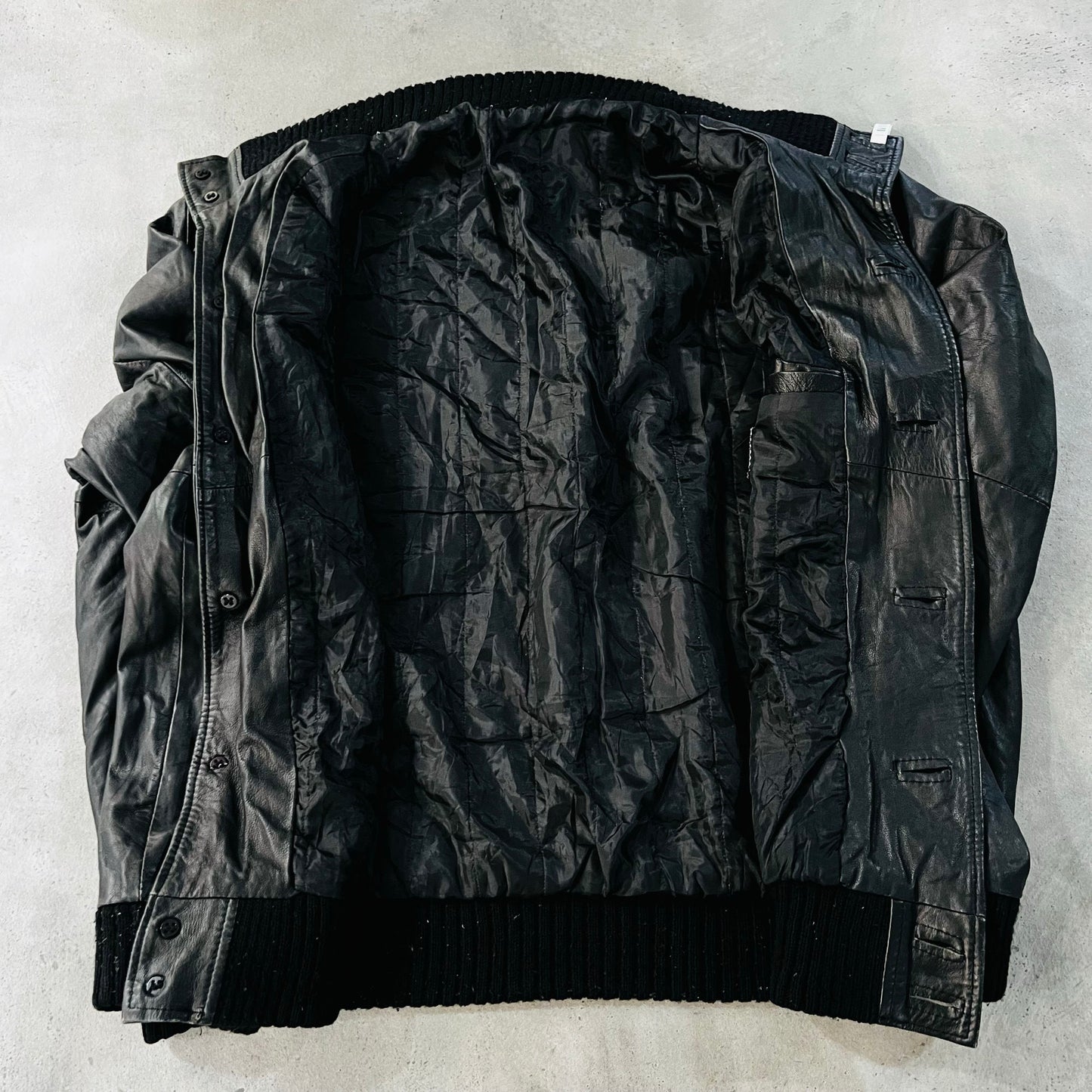 Vintage 70s-90s Italy Retro Flight Leather Jackets