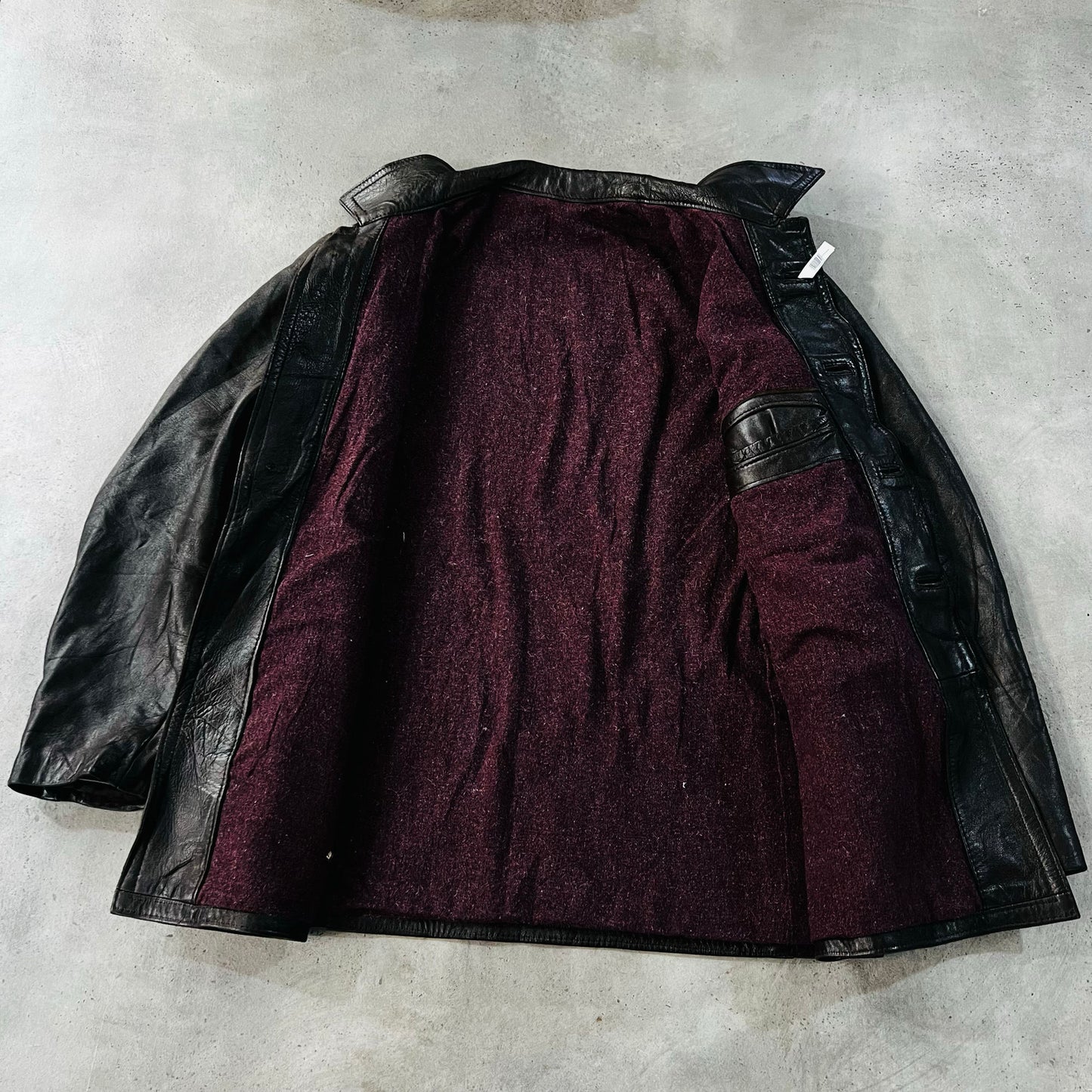 Vintage Retro Mid-Length Leather Jackets