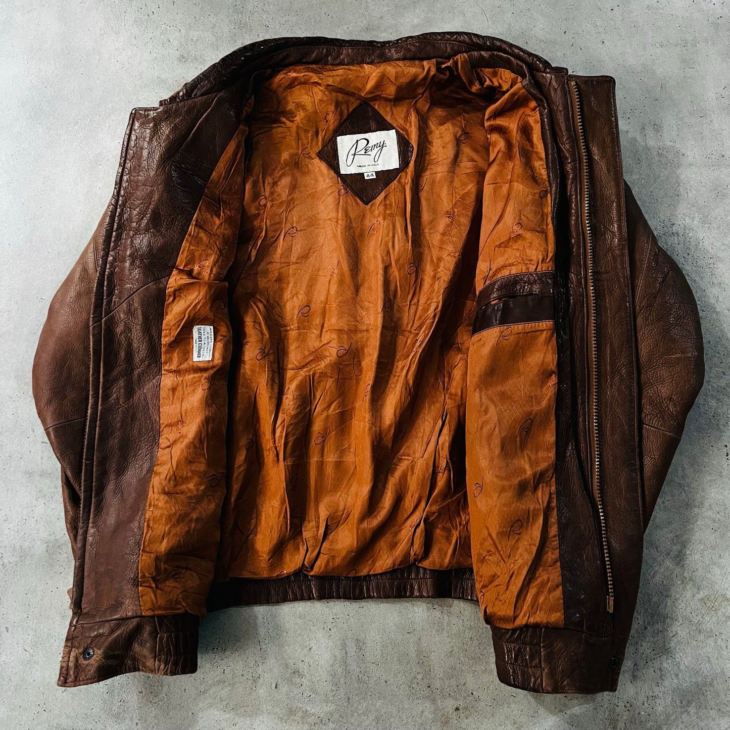 Vintage 70s-90s USA Retro Flight Leather Jackets