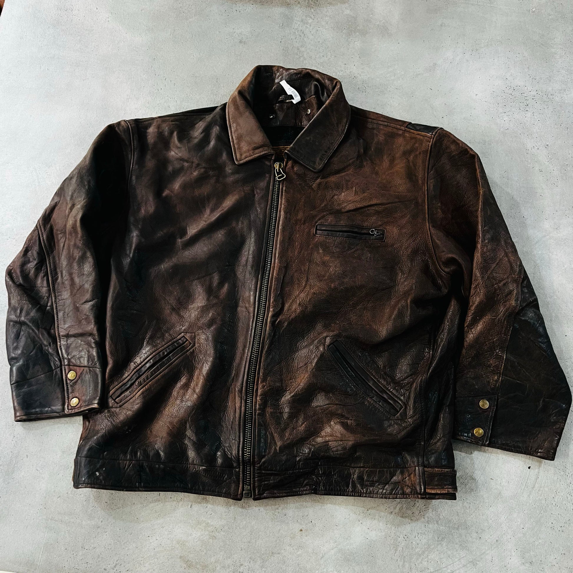 Vintage 70s-90s France Redskins Retro Leather Jackets
