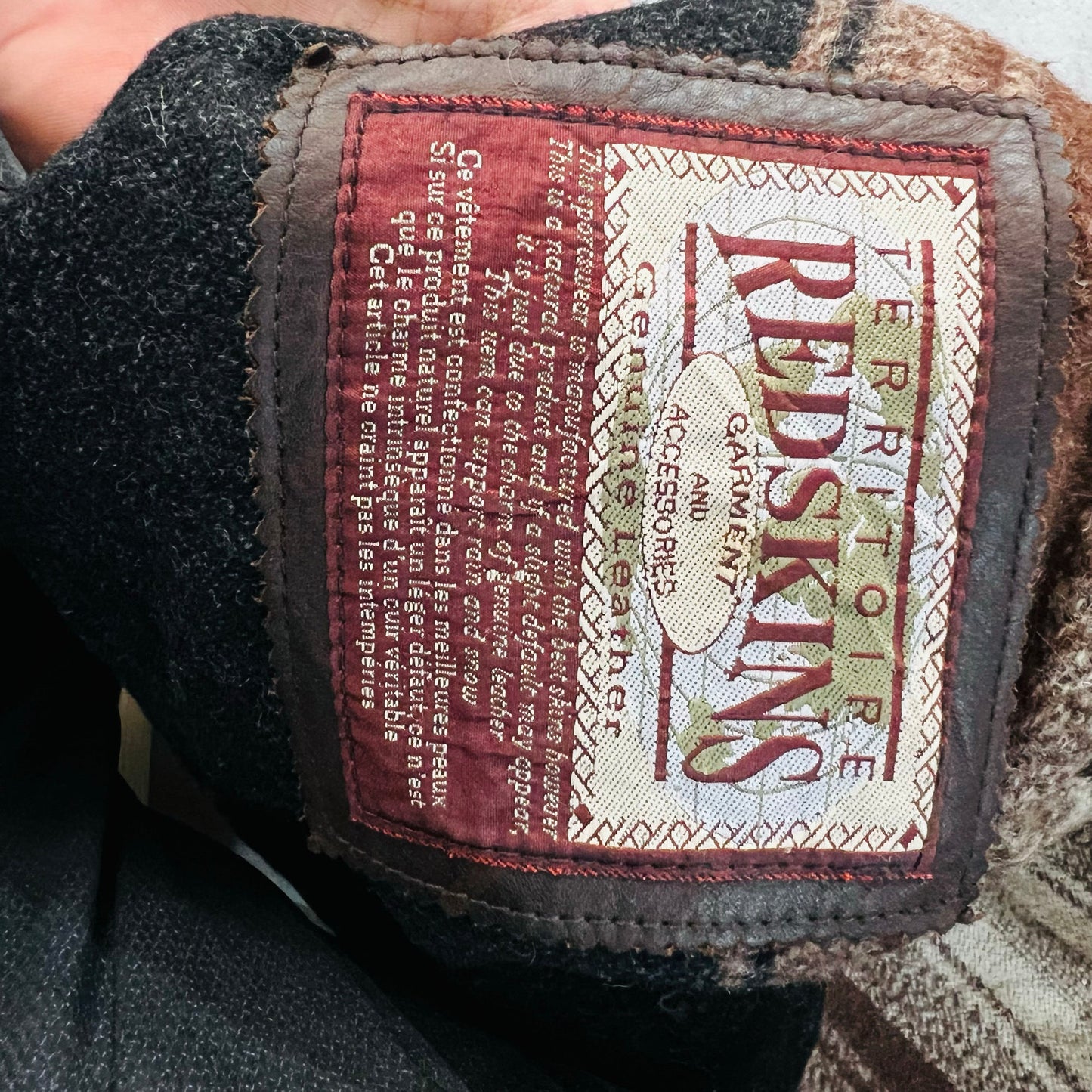 Vintage 70s-90s France Redskins Retro Leather Jackets