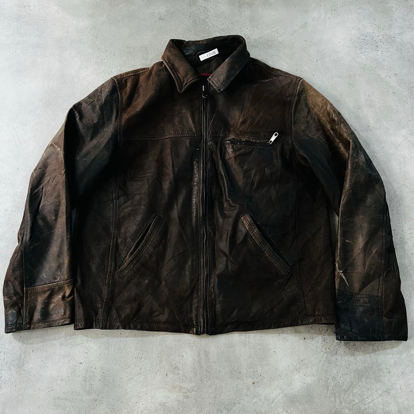 Vintage Oakwood Retro Leather Jackets