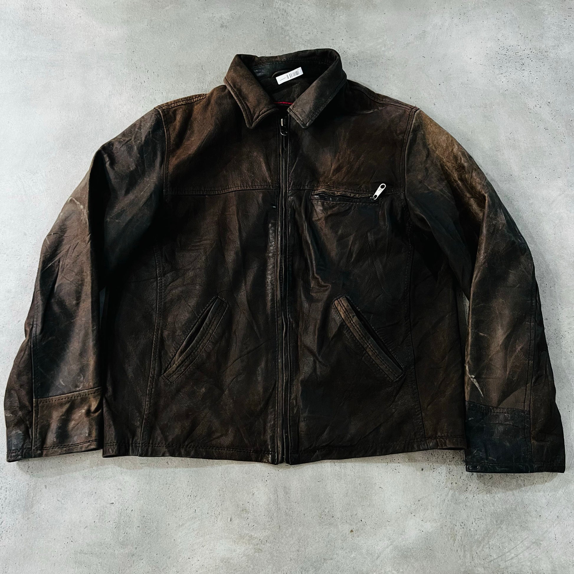 Vintage Oakwood Retro Leather Jackets