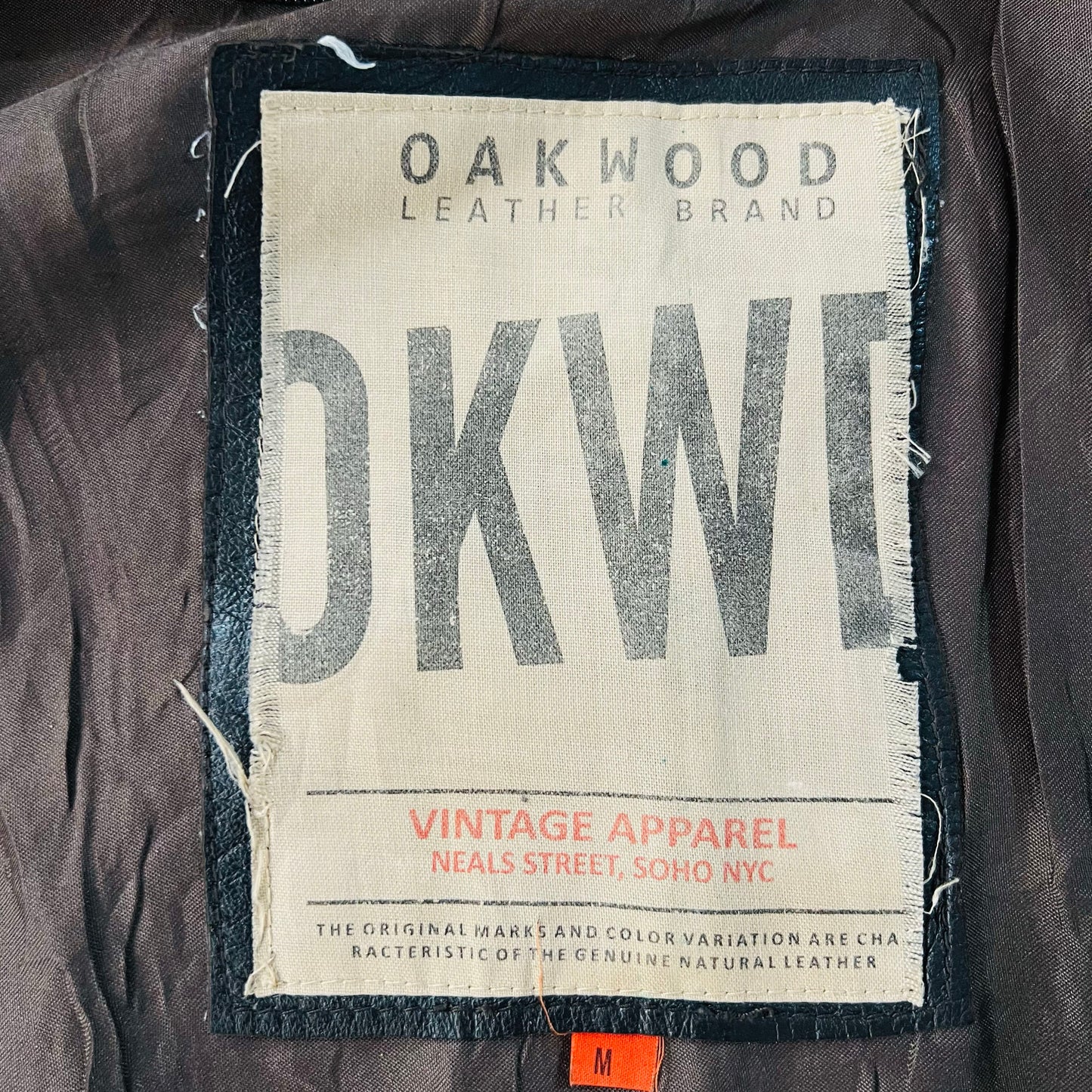 Vintage Oakwood Retro Leather Jackets