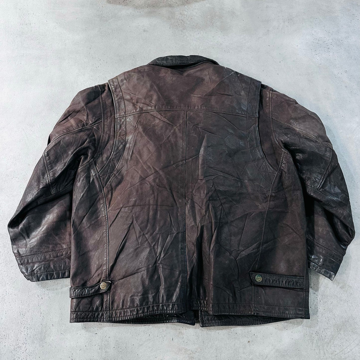 Vintage France Oakwood Retro Leather Jackets