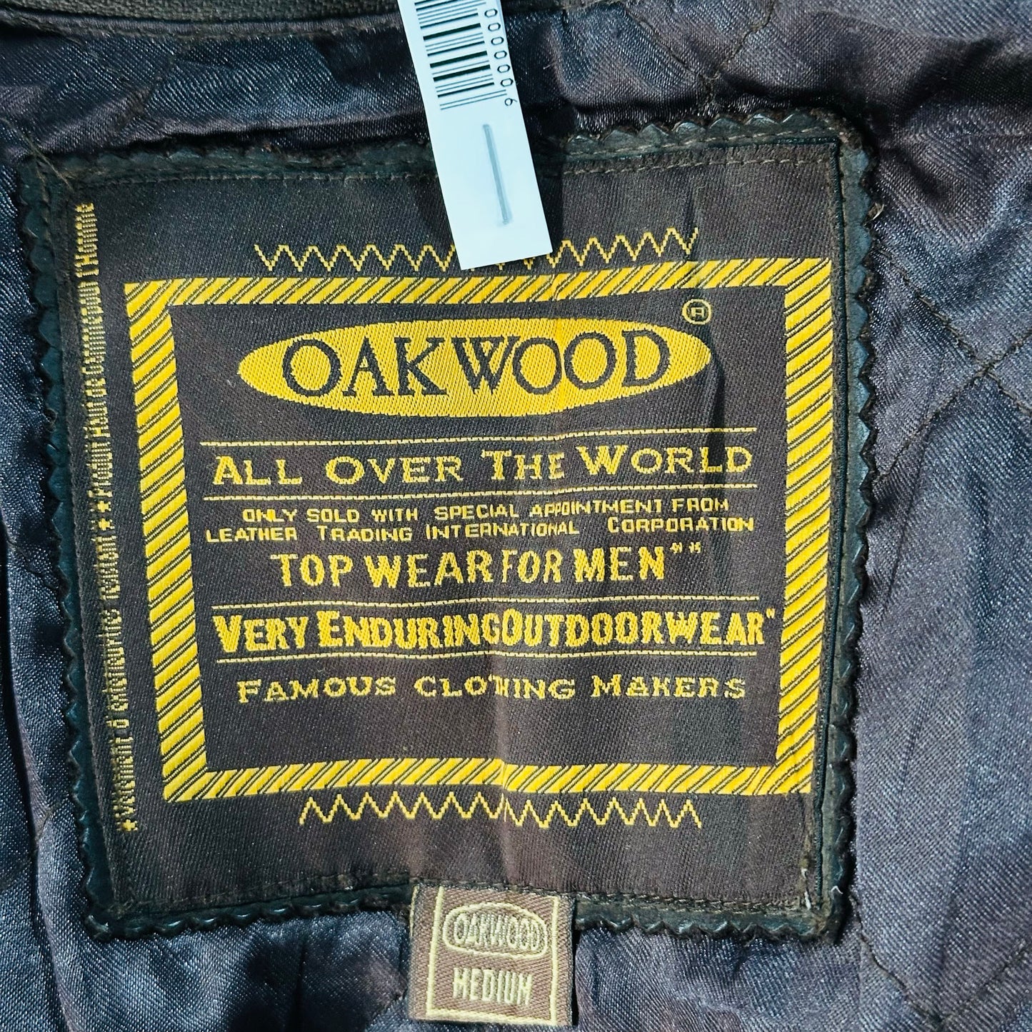 Vintage France Oakwood Retro Leather Jackets