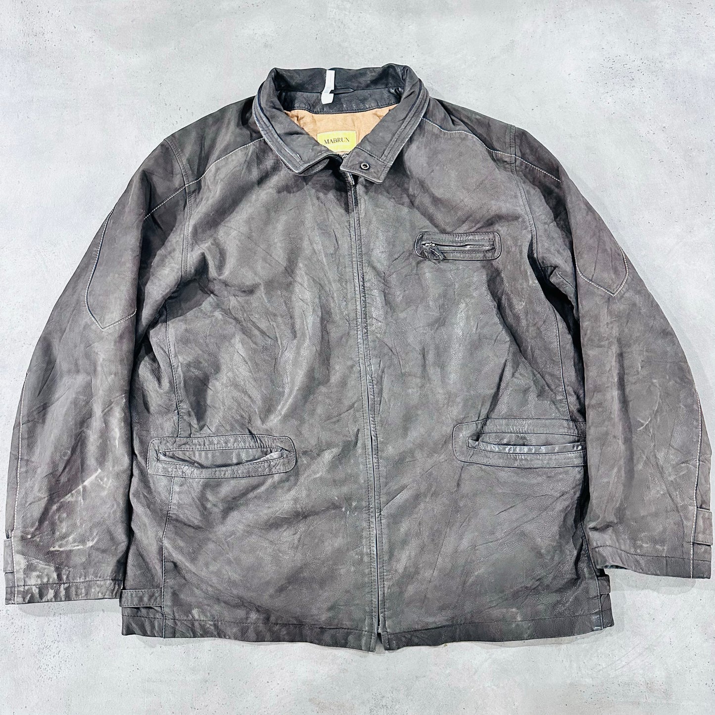 Vintage Italy Retro Leather Jackets