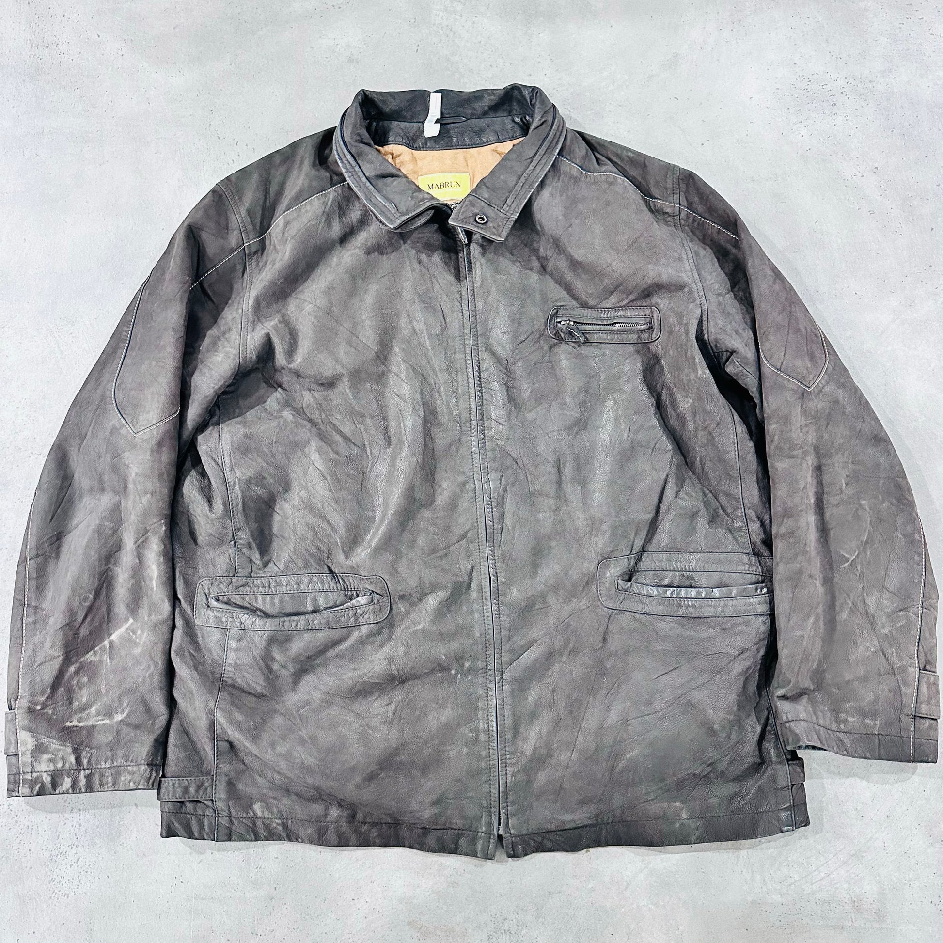 Vintage Italy Retro Leather Jackets