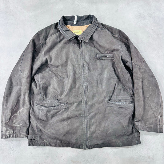 Vintage Italy Retro Leather Jackets