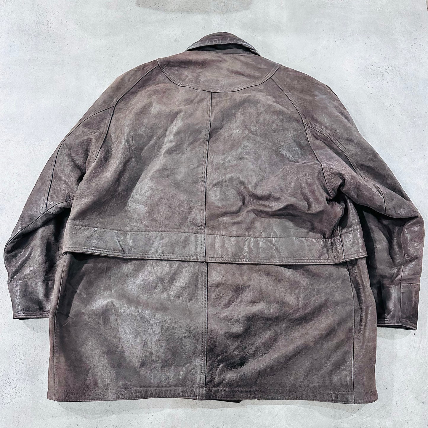 Vintage 70s-90s Retro Mid-Length Leather Jackets
