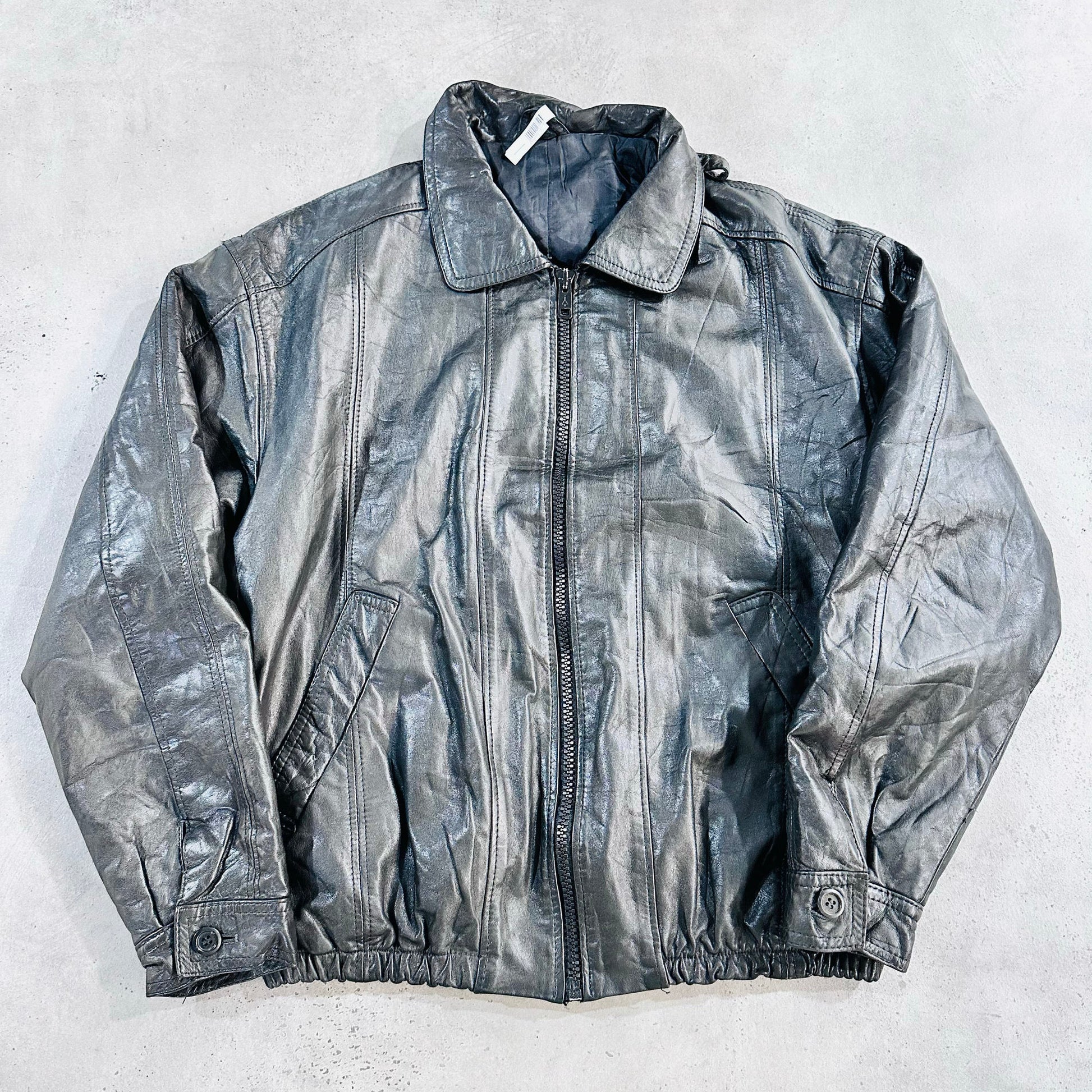 Vintage 70s-90s Czechoslovakia Retro Leather Jackets