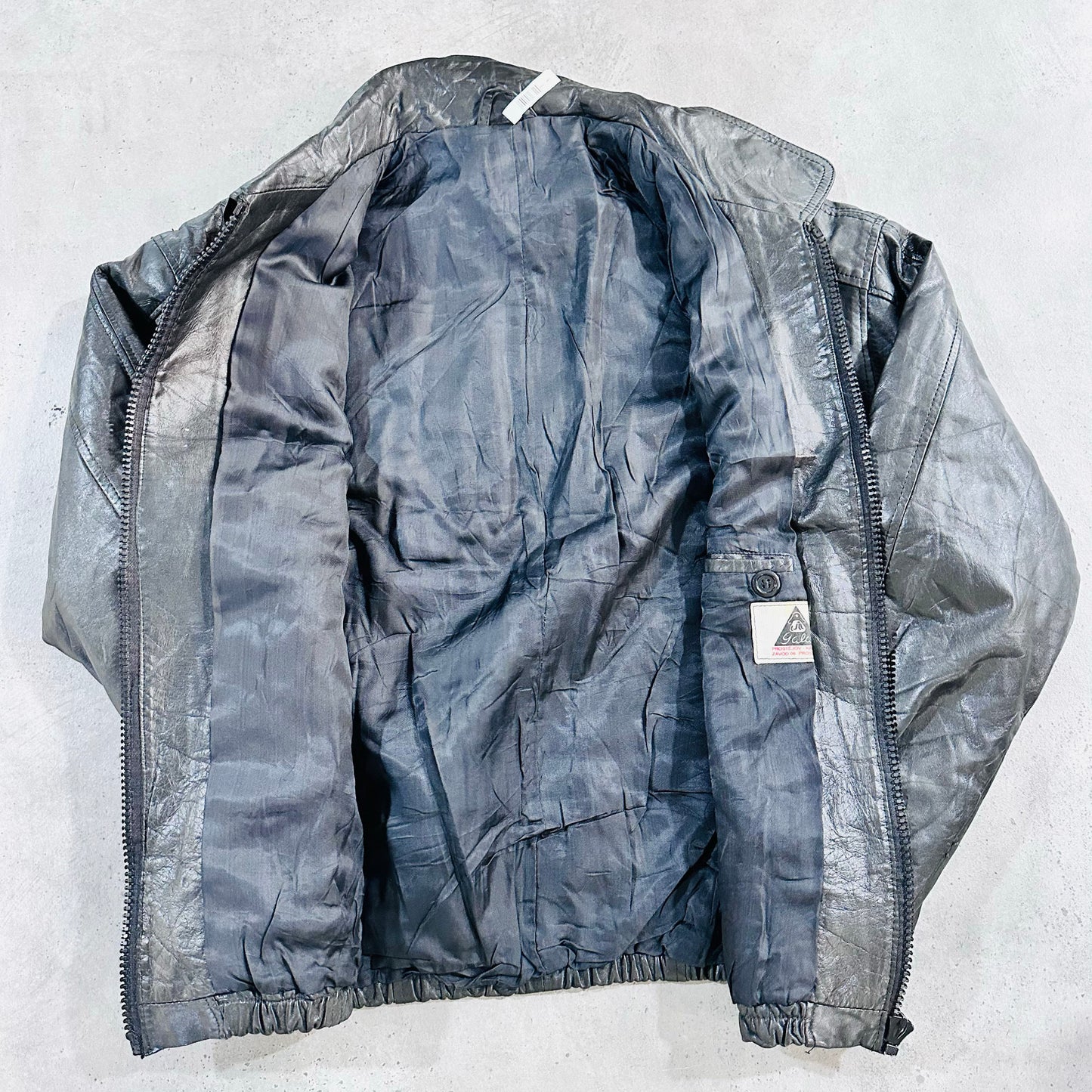 Vintage 70s-90s Czechoslovakia Retro Leather Jackets