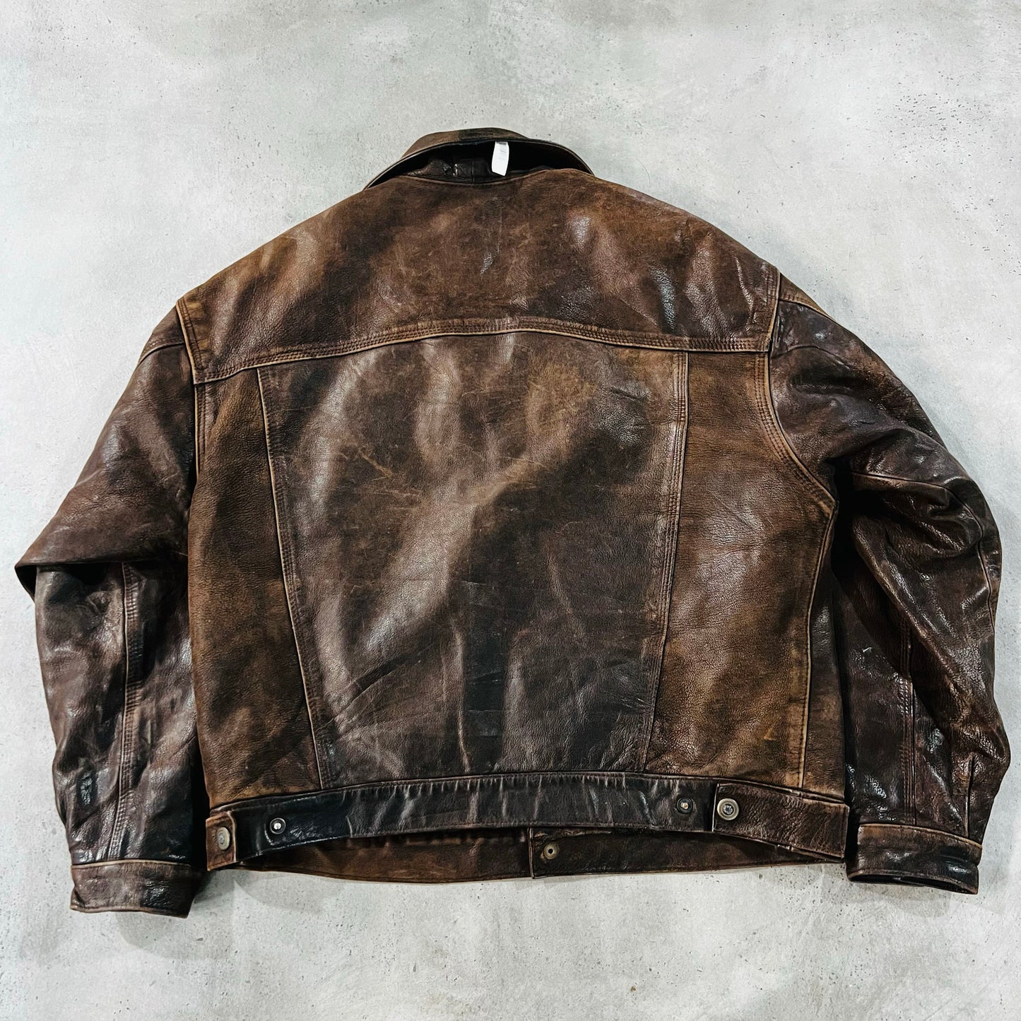 Vintage 70s-90s France Retro Leather Jackets
