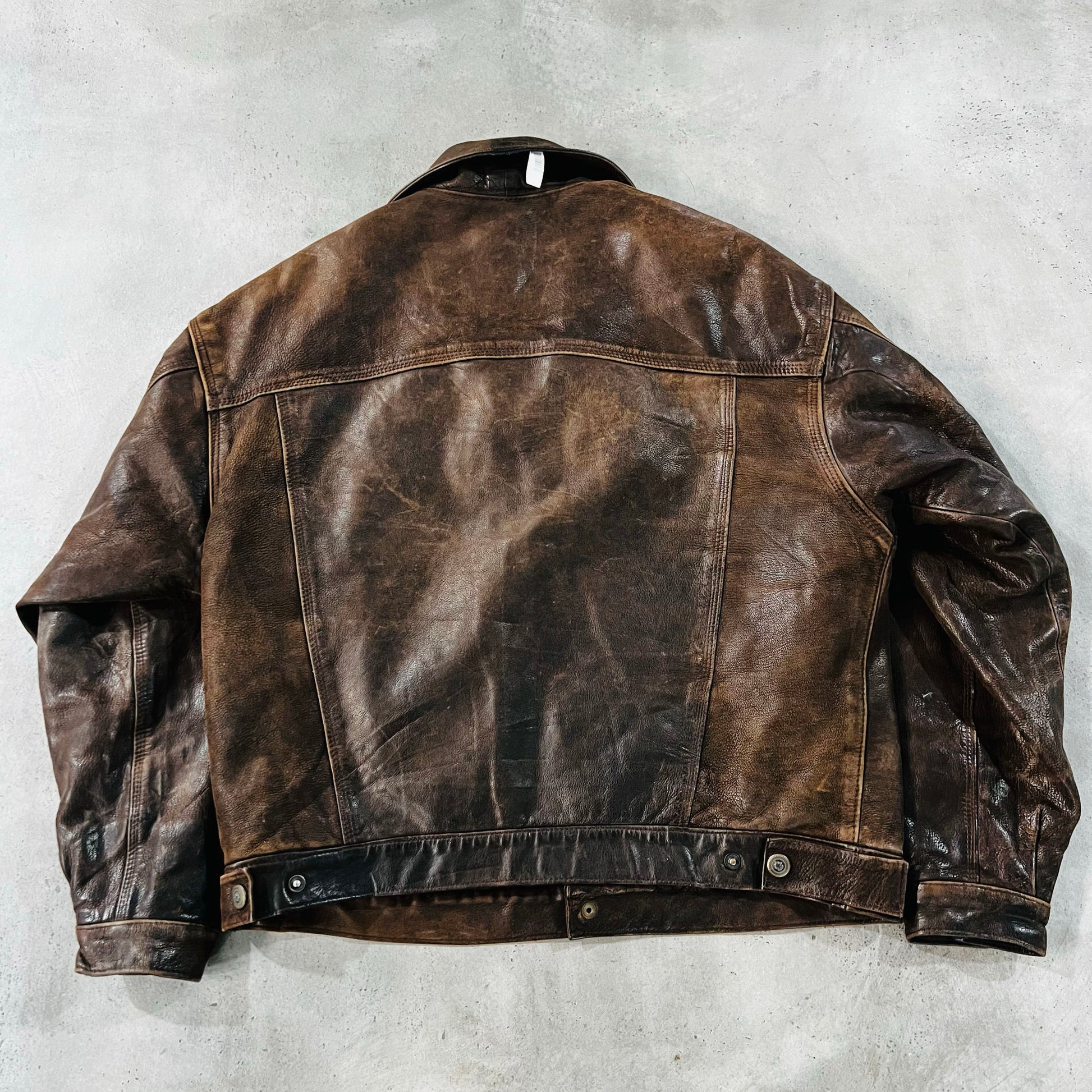 Vintage 70s-90s France Retro Leather Jackets