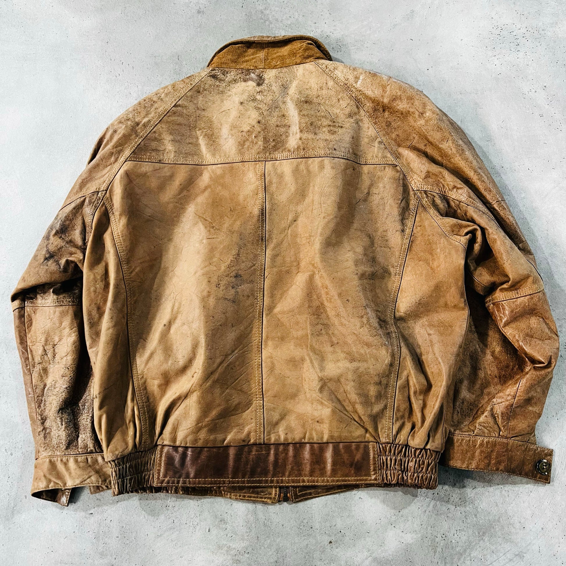 Vintage 70s-90s Germany Retro Flight Leather Jackets