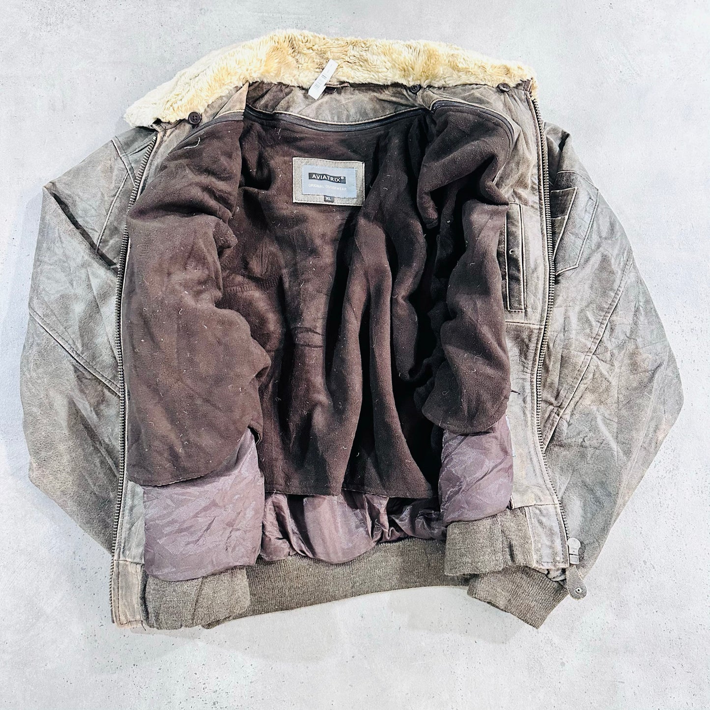 Vintage Military Flight Leather Jackets