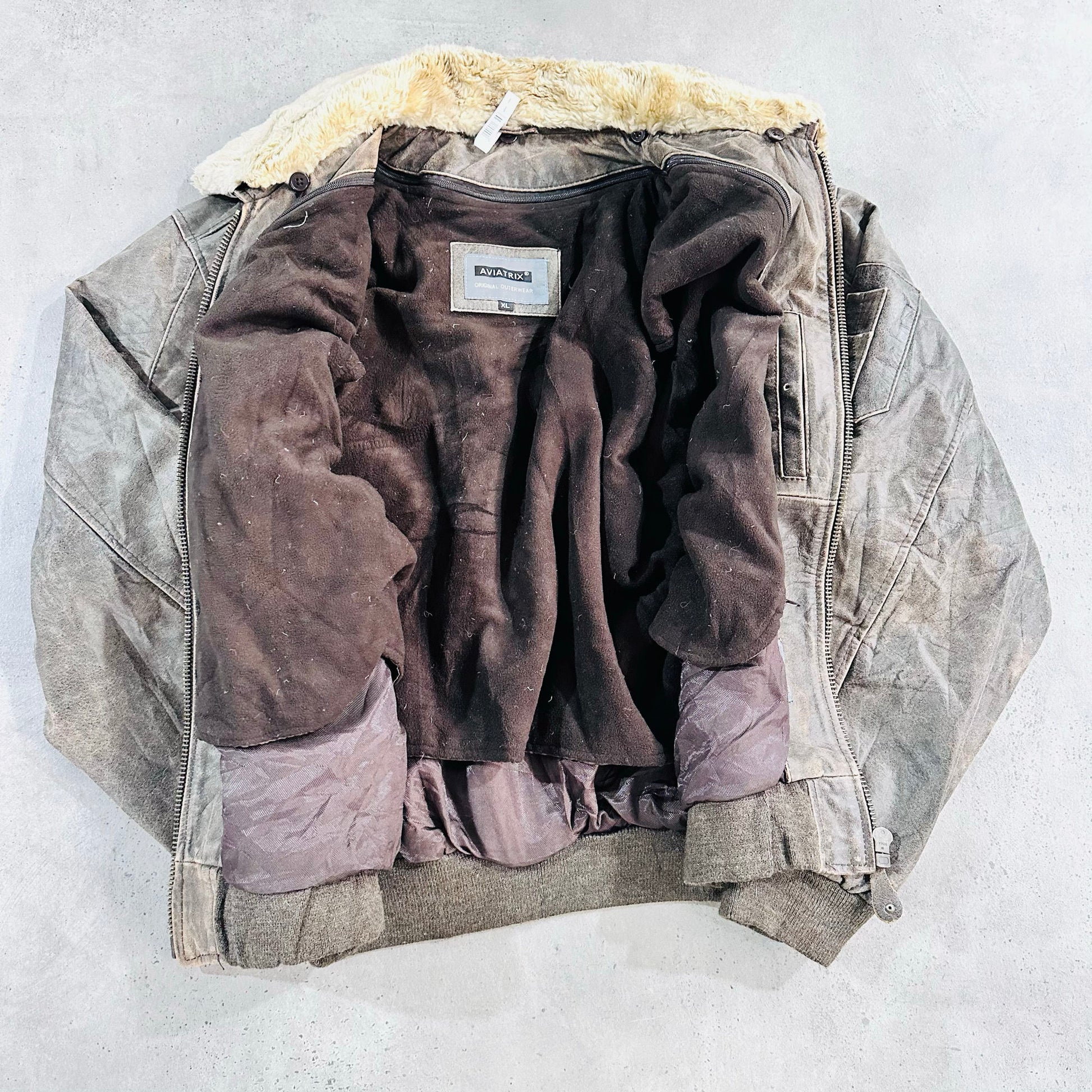 Vintage Military Flight Leather Jackets