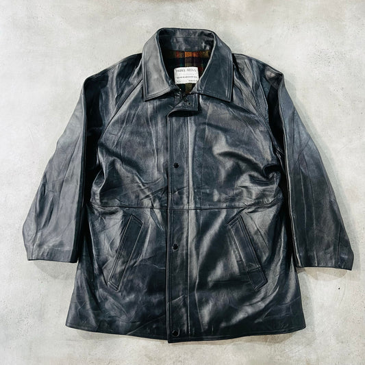Vintage 70s-90s France Retro Leather Jackets