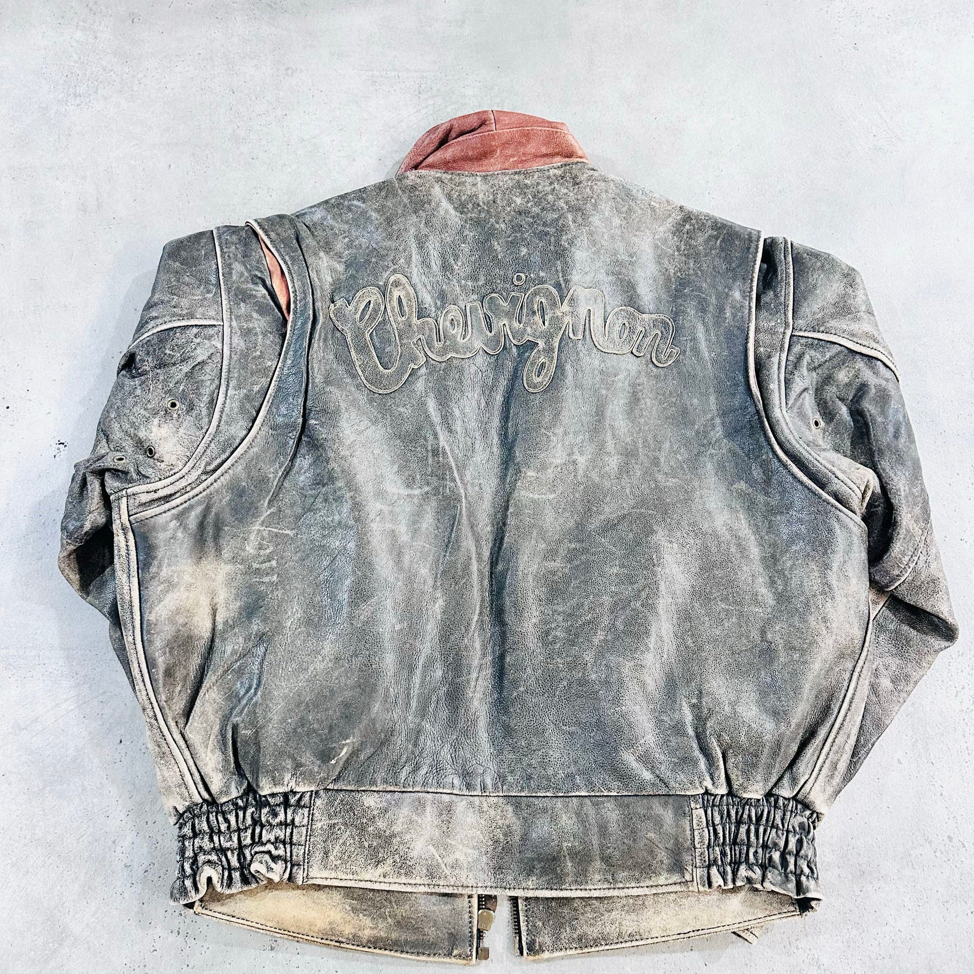 Vintage 70s-90s Chevignon Retro Flight Leather Jackets