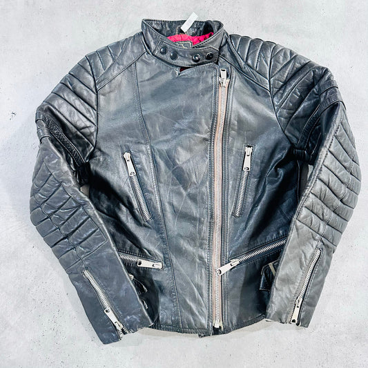 Vintage Germany Retro Double Rider Leather Jackets