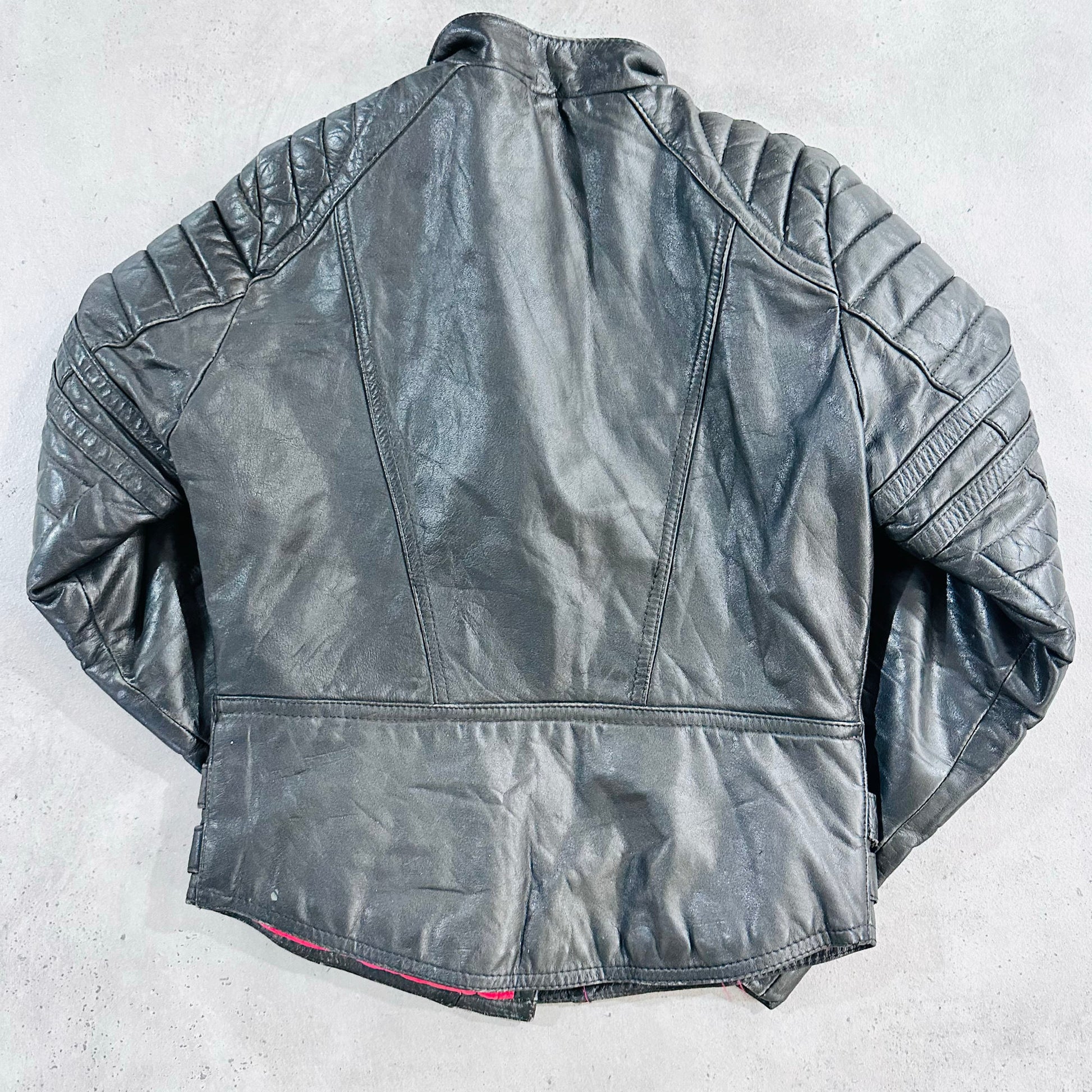 Vintage Germany Retro Double Rider Leather Jackets