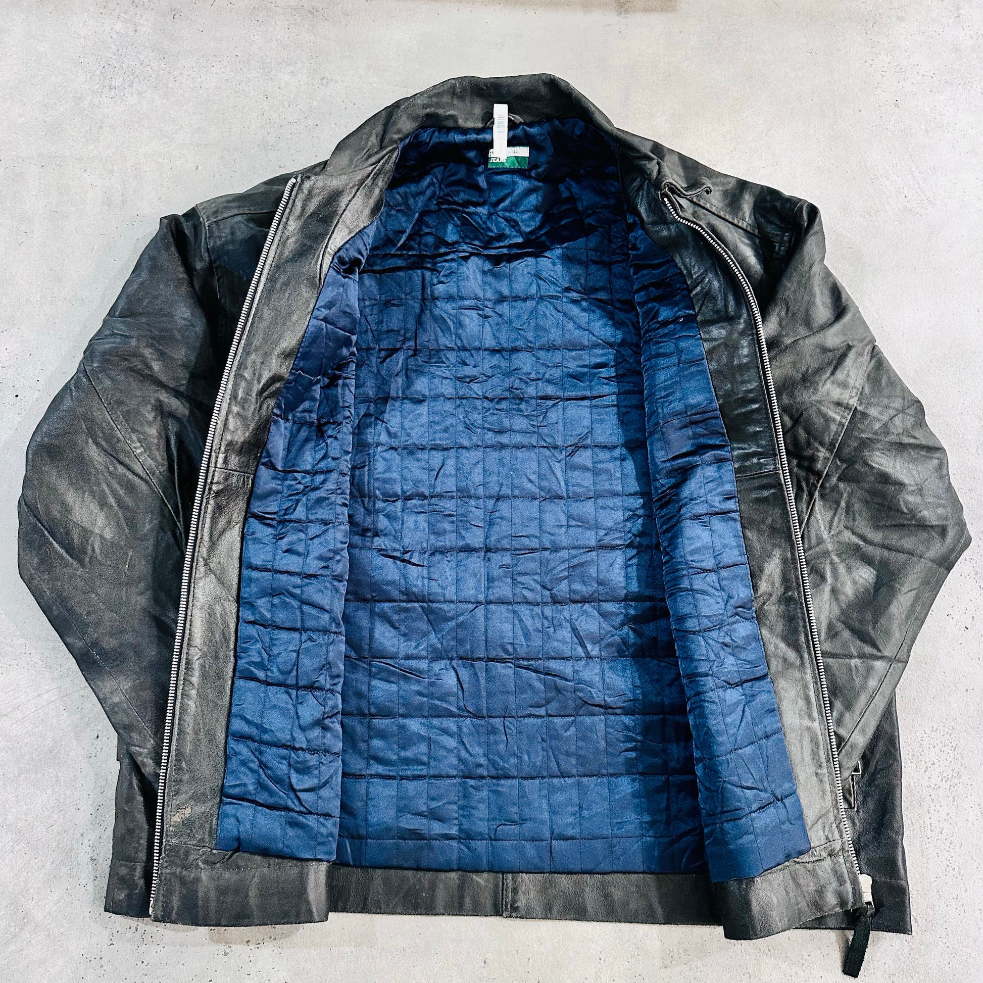 Vintage England Grenfell Pre-owned Luxury Leather Jackets