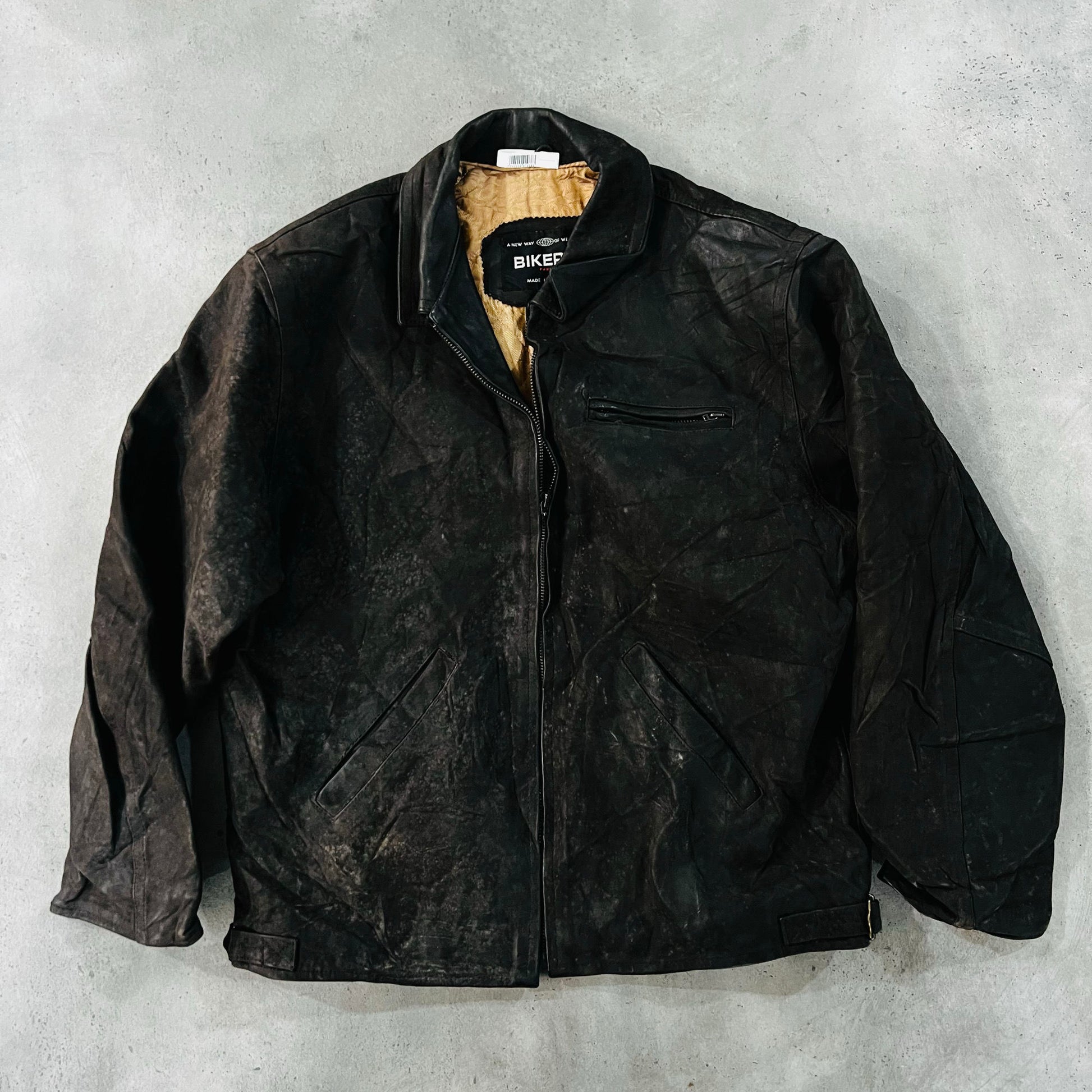Vintage 70s-90s France Retro Leather Jackets