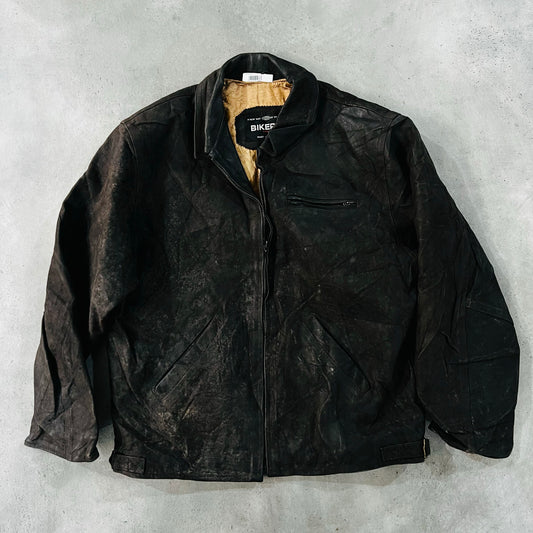 Vintage 70s-90s France Retro Leather Jackets