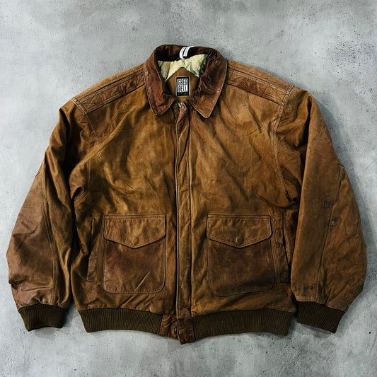 Vintage 70s-90s Retro Flight Leather Jackets