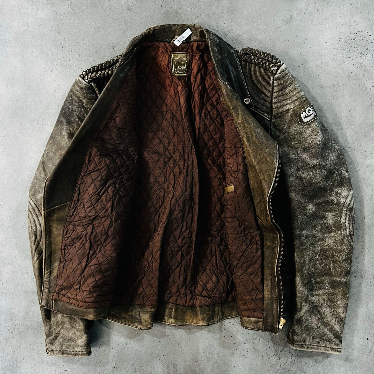 Vintage 70s-90s Netherlands Retro Double Rider Leather Jackets