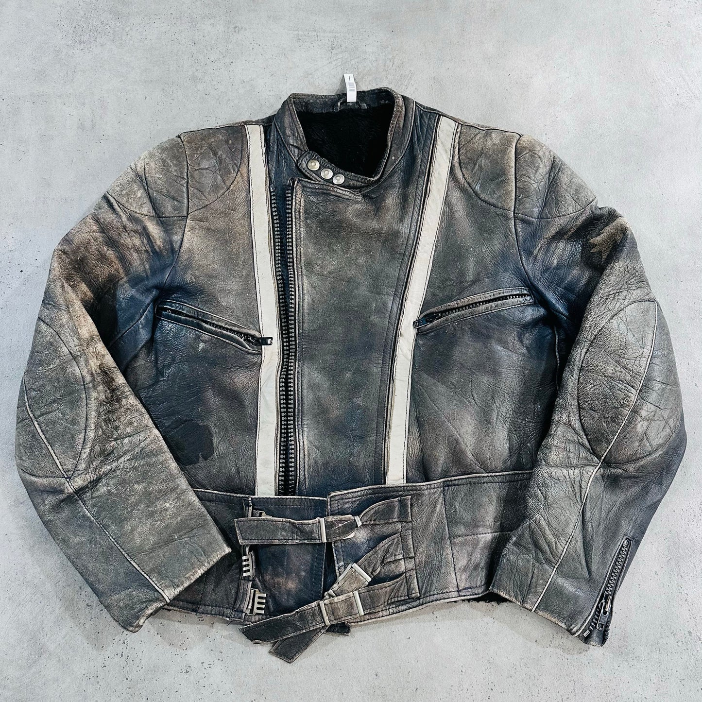 Vintage 70s-90s Retro Double Rider Leather Jackets