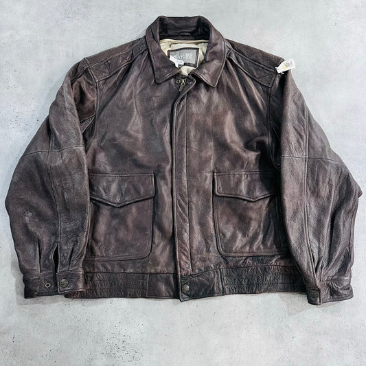 Vintage 70s-90s Retro Flight Leather Jackets