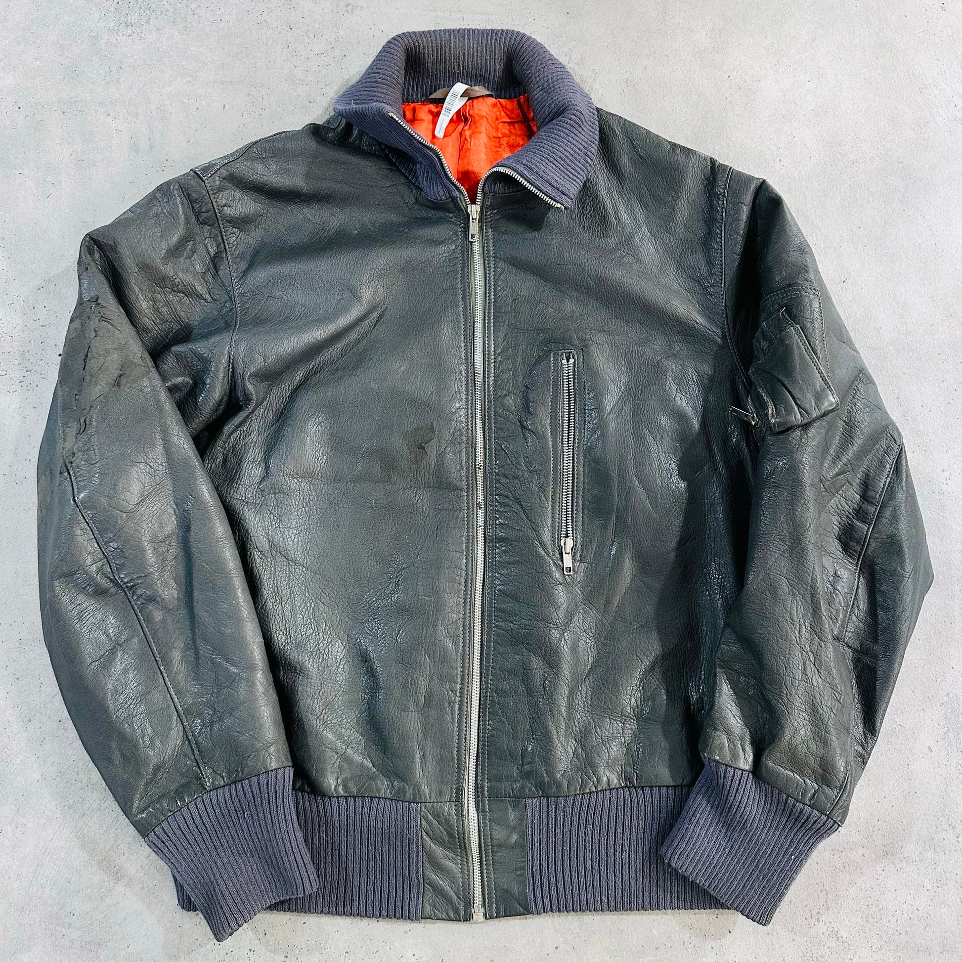 Vintage 70s-90s Military Flight Leather Jackets