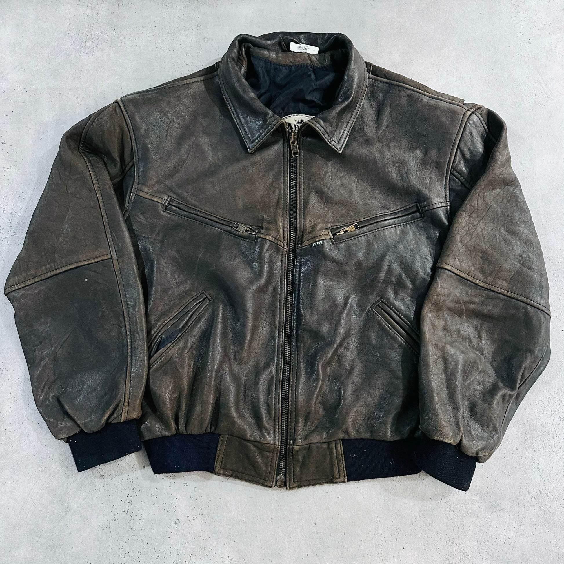 Vintage 70s-90s Retro Flight Leather Jackets