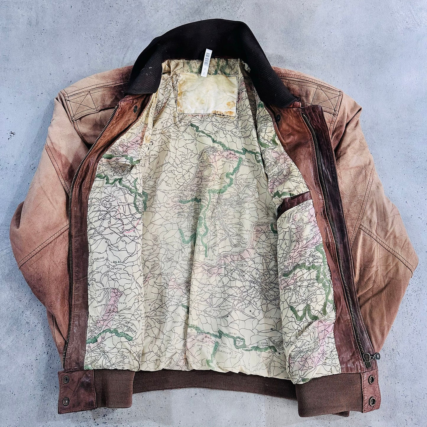 Vintage 70s-90s Military Flight Leather Jackets