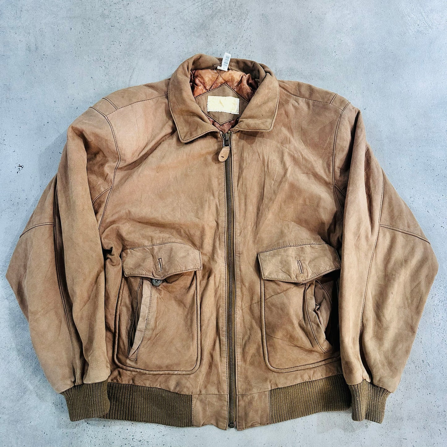 Vintage 70s-90s South Korea Retro Flight Leather Jackets
