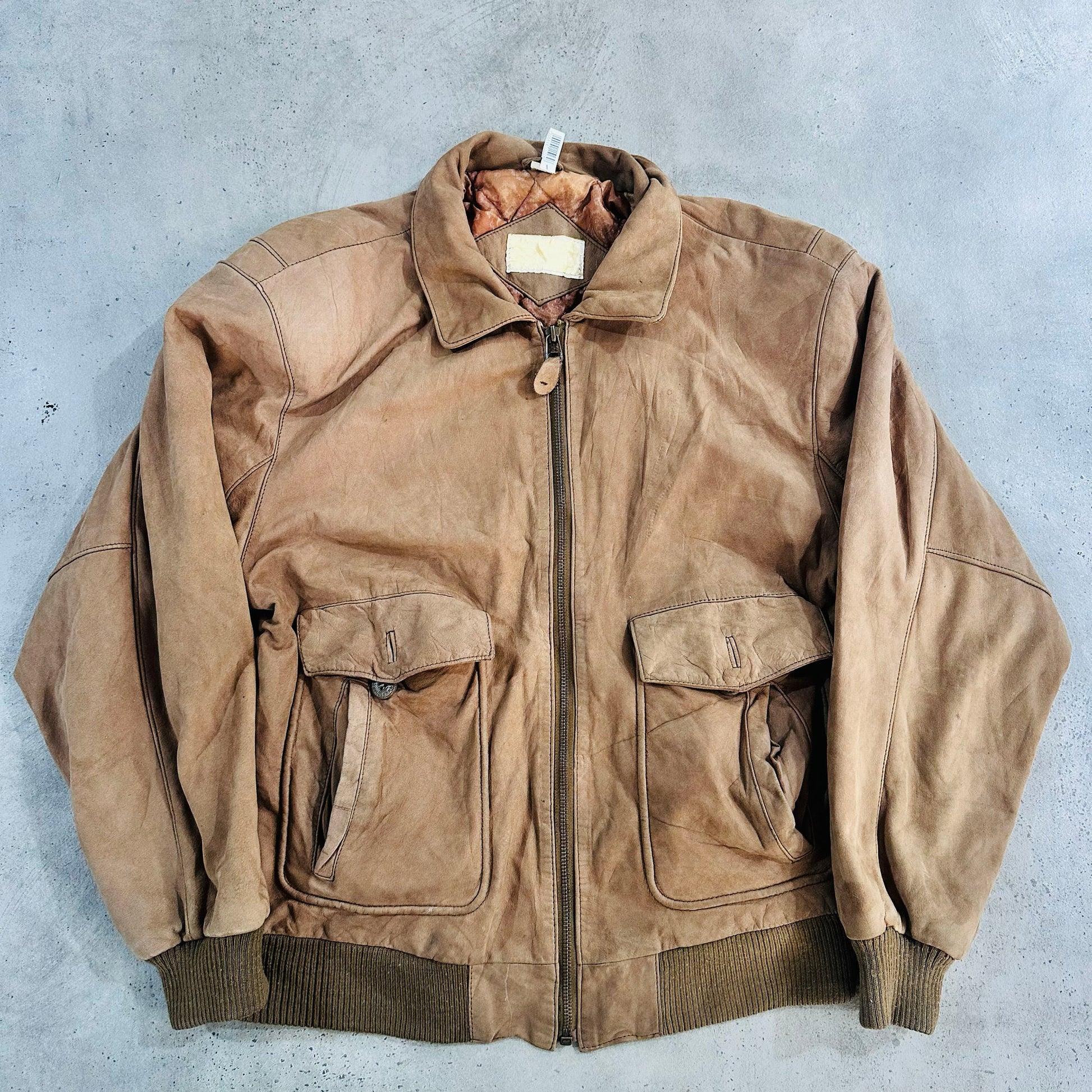 Vintage 70s-90s South Korea Retro Flight Leather Jackets