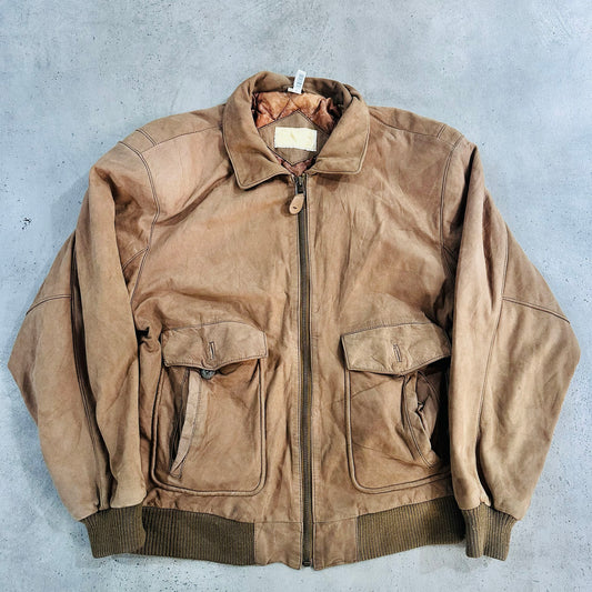 Vintage 70s-90s South Korea Retro Flight Leather Jackets