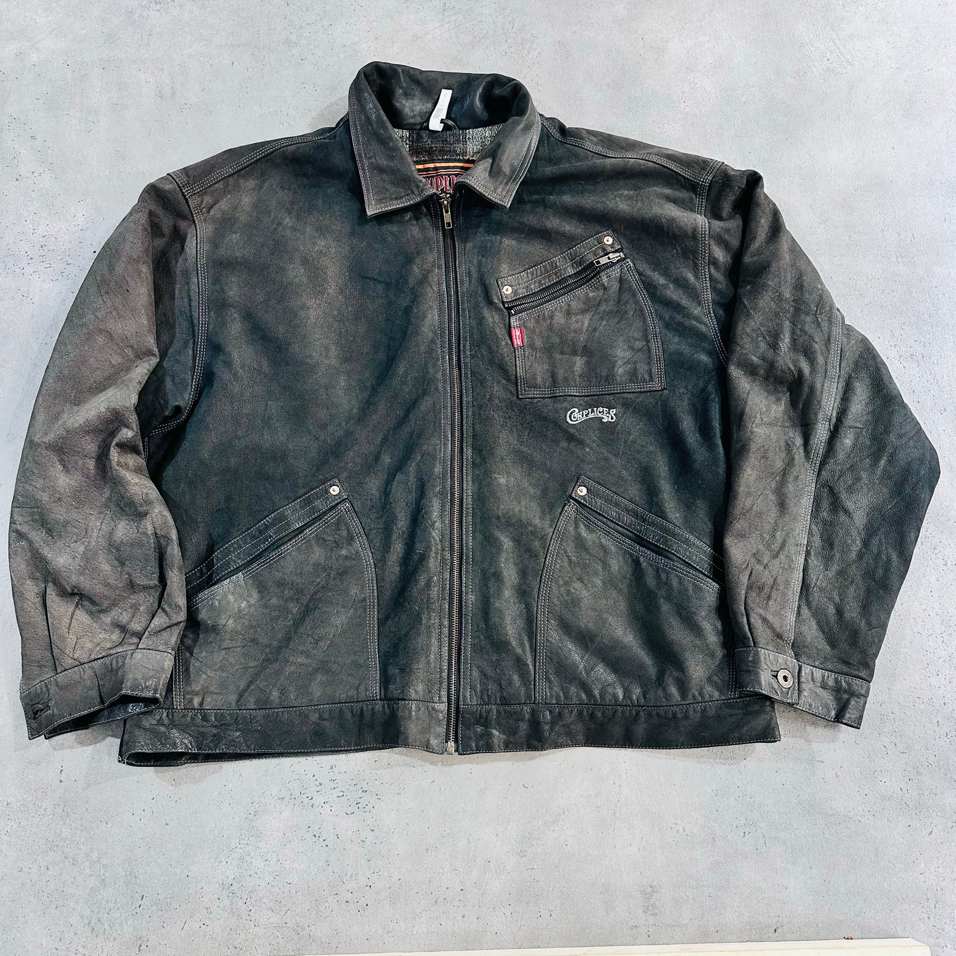 Vintage 70s-90s France Retro Leather Jackets