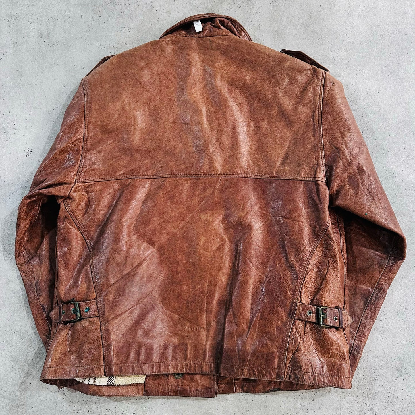 Vintage 70s-90s Italy Retro Leather Jackets