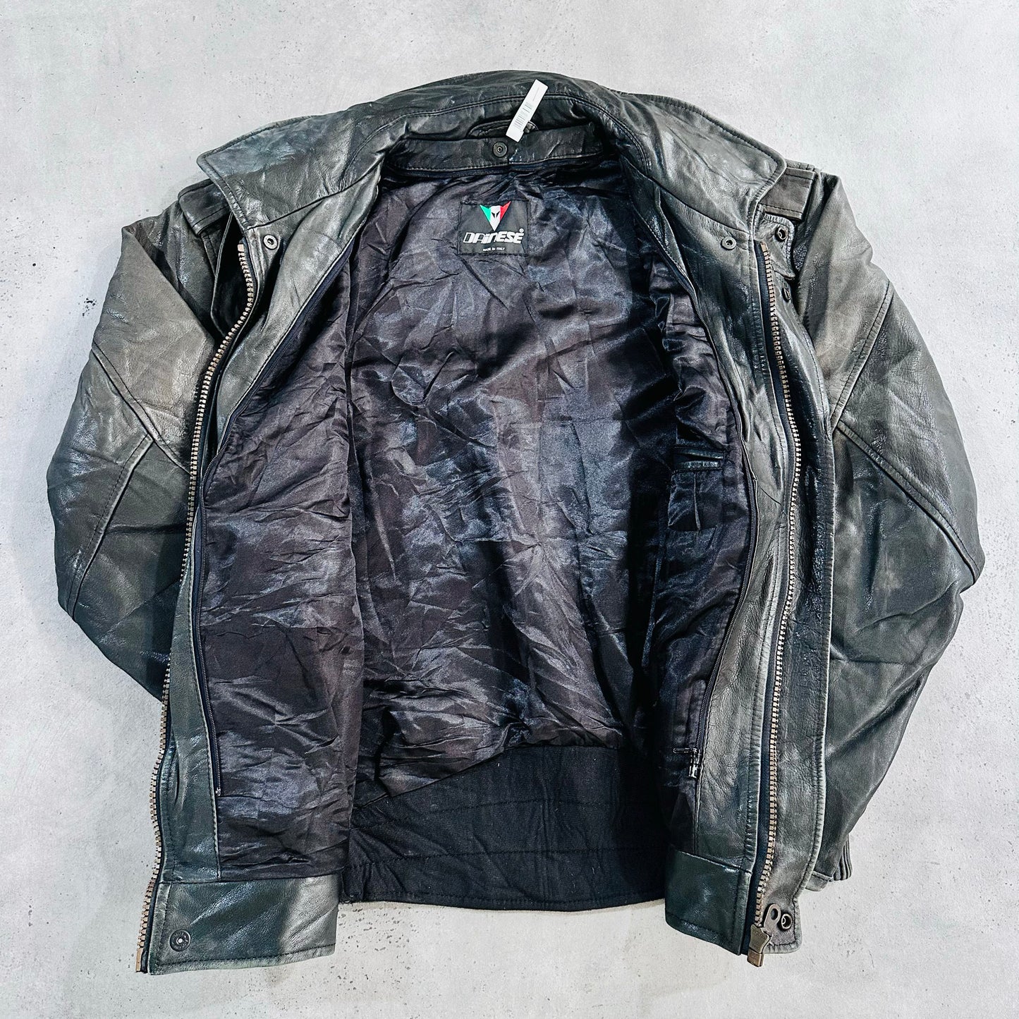 Vintage 70s-90s Italy Dainese Sportswear Motorcycle Leather Jackets