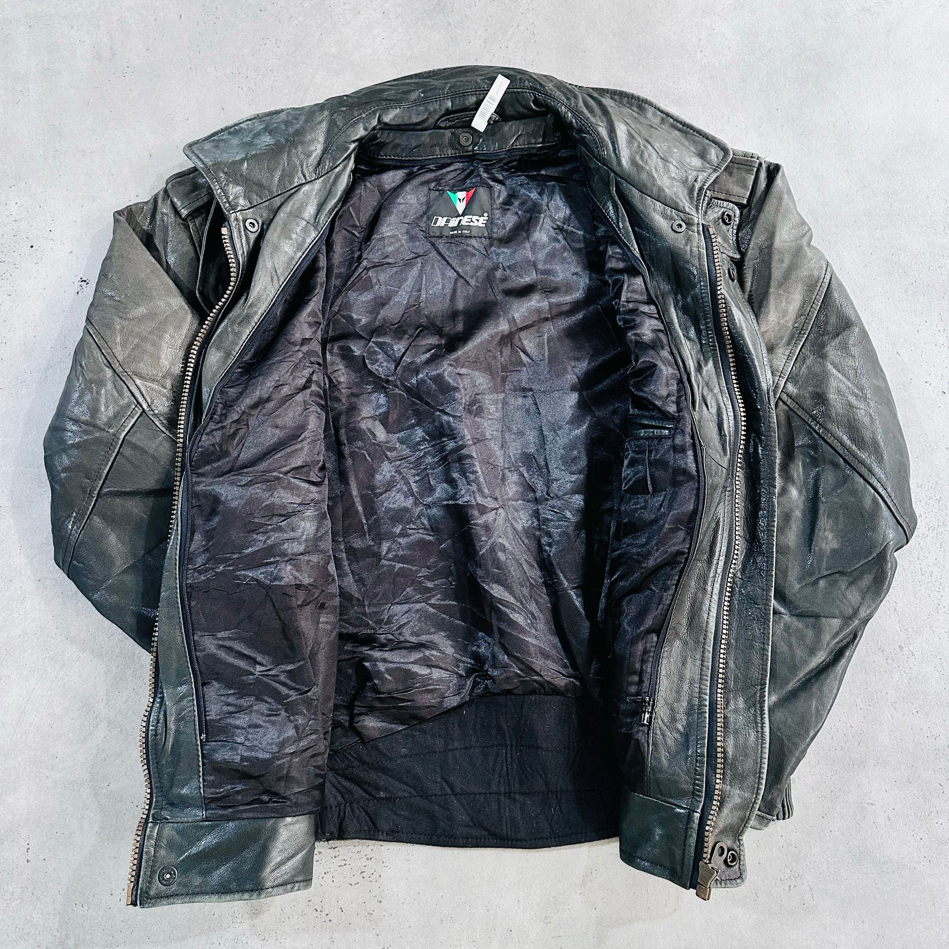 Vintage 70s-90s Italy Dainese Sportswear Motorcycle Leather Jackets