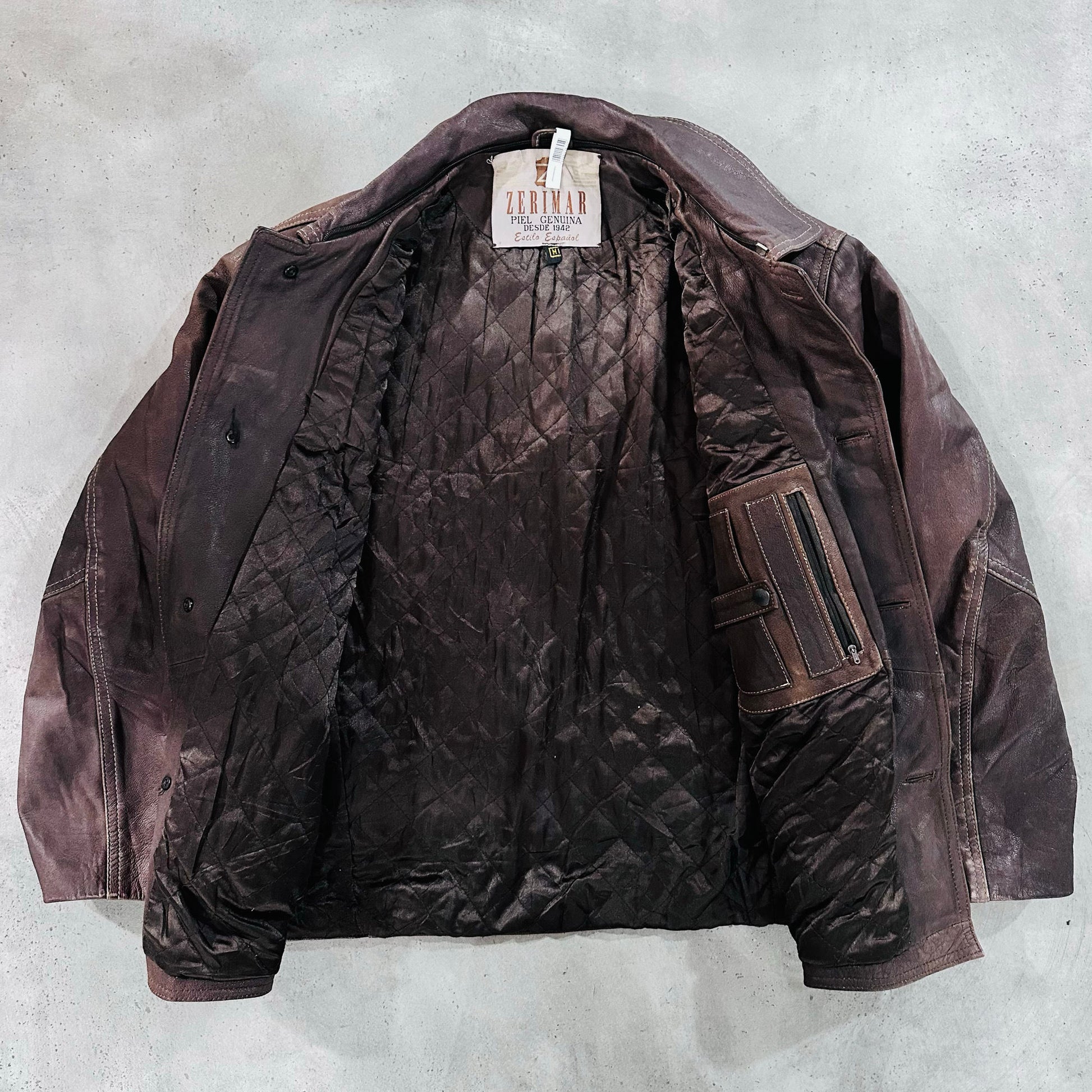 Vintage 70s-90s Spain Retro Leather Jackets
