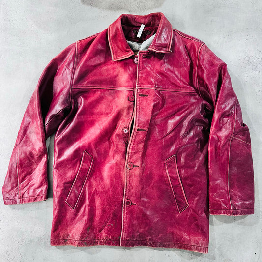Vintage 70s-90s France Redskins Retro Leather Jackets
