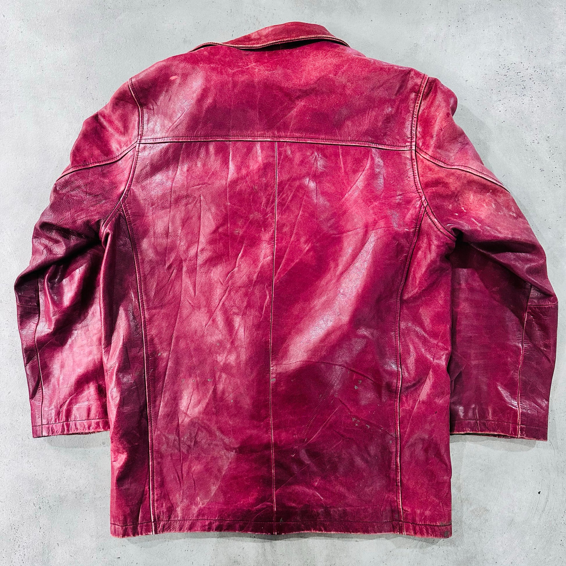 Vintage 70s-90s France Redskins Retro Leather Jackets