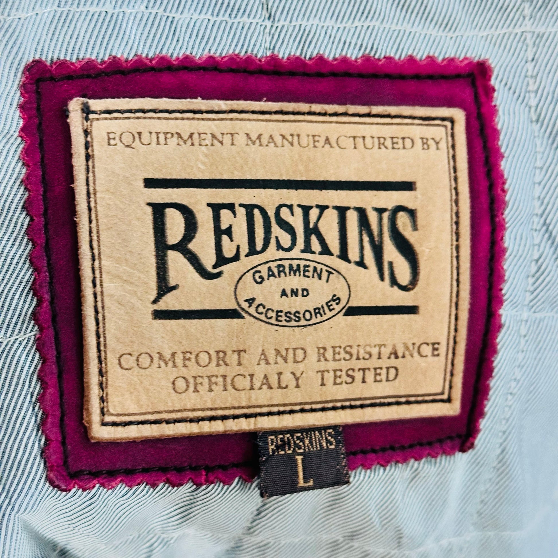 Vintage 70s-90s France Redskins Retro Leather Jackets