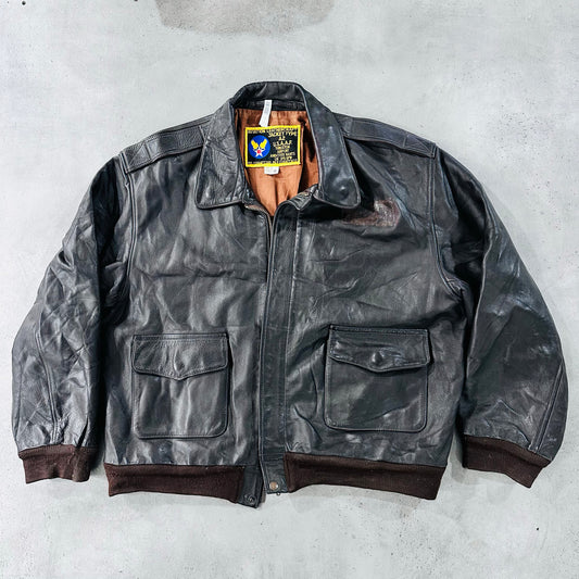 Vintage England Military A-2 Leather Jackets