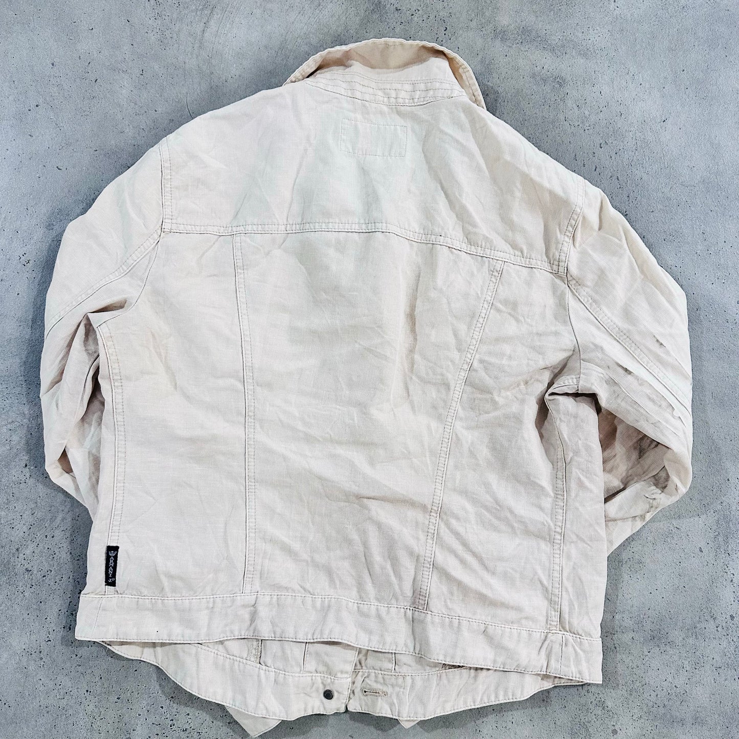 Vintage Romania Armani Pre-owned Luxury Denim Jackets
